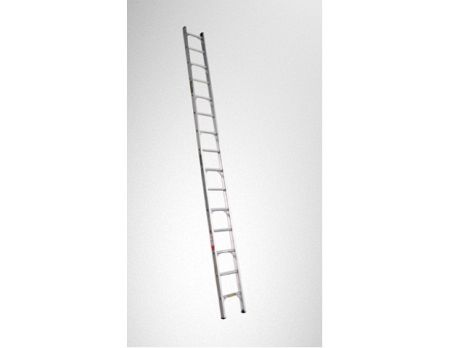 GORILLA LADDER SINGLE BUILDERS ALUM 4.9M/16FT 140KG INDUSTRIAL